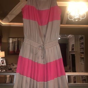 PINK AND CREAM CACHE DRESS